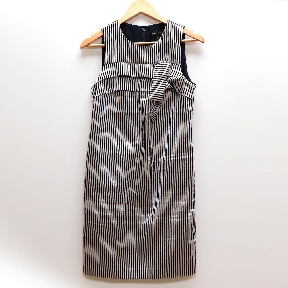 Banana Republic Striped Sheath Dress Sz 2